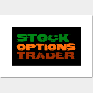 Stock Options Trader Posters and Art